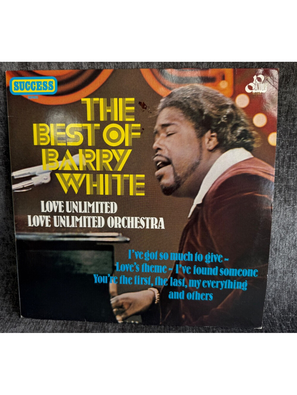 The Best Of Barry White Love Unlimited Orchestra Vinyl LP 20th Century 9279 578